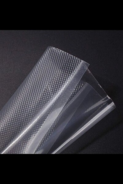 Eliz Party Tırtıklı Vakum Makinesi Poşeti Vakum Poşet Ev Tipi 15x25cm 25 Adet