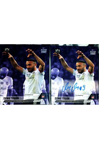 Mythos Cards CENK TOSUN SIGNATED set 100pcs produced