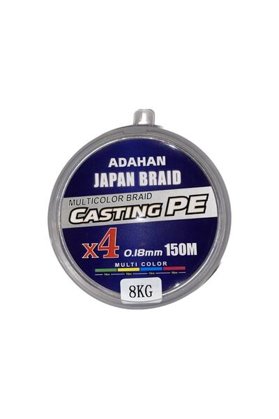 ADAHAN 4x Multicolor Premium Japan 150 Metre Active Winding Series Ip Misina