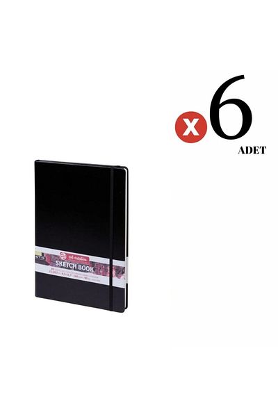 Talens Art Creation Sketch Books Sketchbook 140gr21 X 30 Black 6 Piece Set