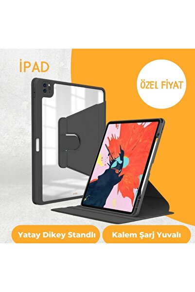 MİRAKSESUAR Ipad Air 5. Nesil 2022 10.9" M1 Mm9d3tu/a Uyumlu kalem Bölmeli St...