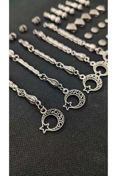 THAD Set de ciucuri epoxidice (puteți face 5 bucăți de tesbih)