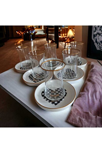 ariana style 12 Parça 6 Kişilik Arya Çay Seti