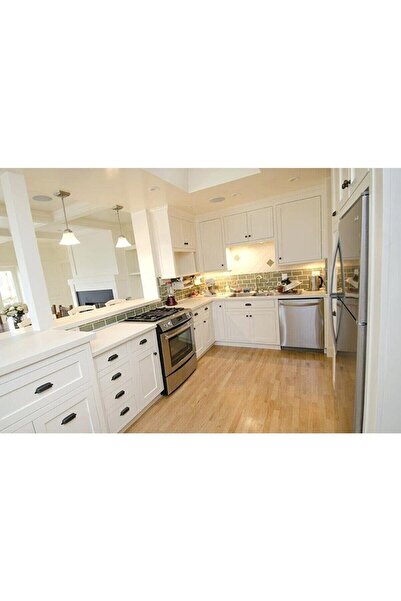 StickerArt Parlak Beyaz Mobilya ve Dolap Kaplama Folyosu 50 CM 50 cm x 1 Metre