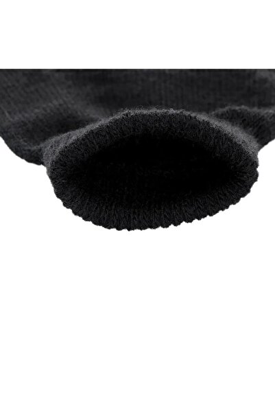 Touz Aesthetic Butterfly Printed Unisex Black Cut-Out Double Gloves