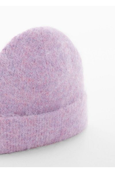 MANGO Woman Pălărie cu aspect piele