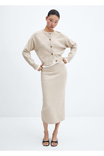 MANGO Woman Dekoratif pullu hırka