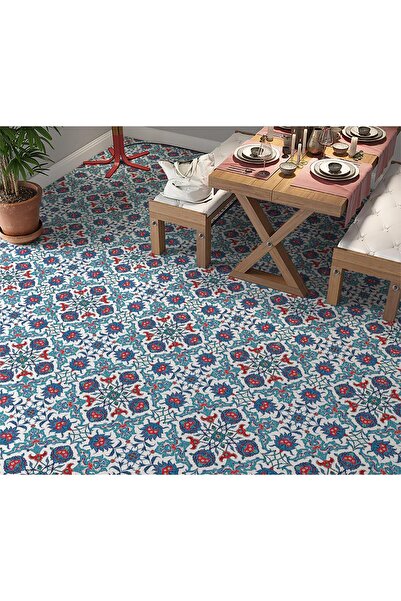 StickerArt Yer Kaplama Zemin Kaplama Folyosu 65x130 cm Türk Çini