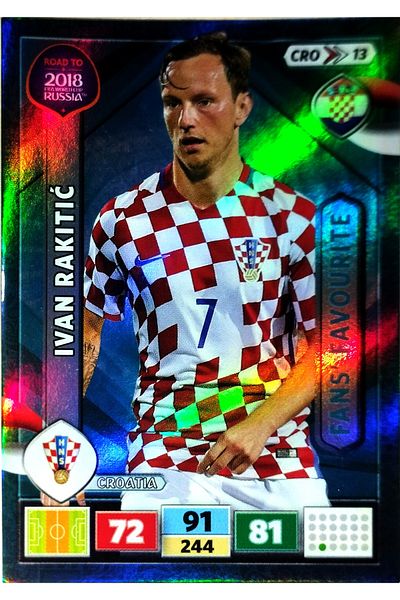 Panini İVAN RAKİTİC FANS FAVOURITE ROAD TO RUSIA