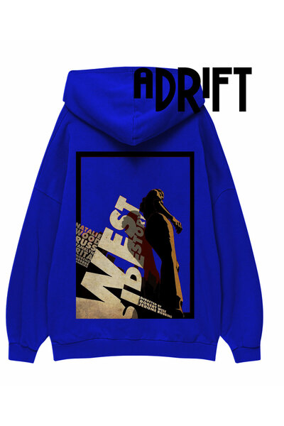 Tarzsokak Unisex Φούτερ με κουκούλα West Special Design Saks