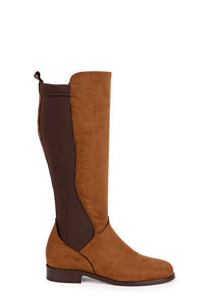 Elile Shoes Kışlık Kadın Streç Çizme 33-34-35-41-42-43-44-45 Numara