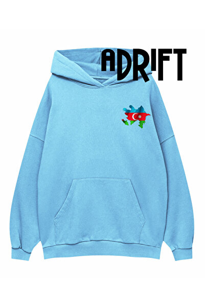 Tarzsokak Hanorac unisex Azerbaijan 2 cu design special ALBASTRU BEBE