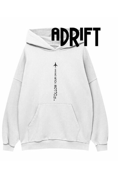 Tarzsokak Unisex Φούτερ με κουκούλα με το δικό σας ιδιαίτερο σχέδιο, λευκό