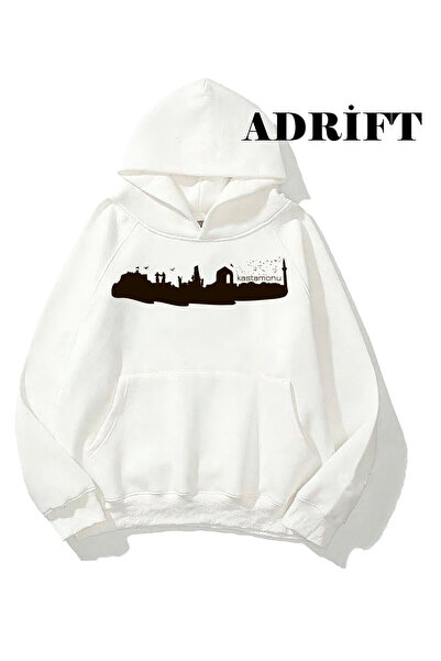 Adrift Unisex Kastamonu dukserica sa kapuljačom