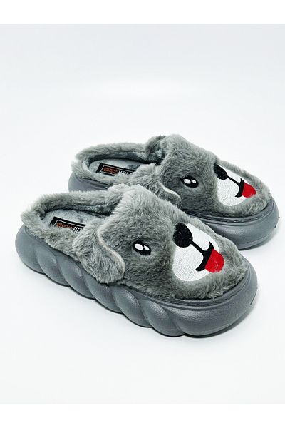 ZSHOES Χειμερινές παντόφλες σπιτιού με βελούδινο σχέδιο με ψηλή σόλα