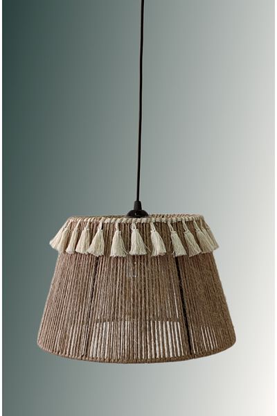YUTEDEKOR Arne Wicker Chandelier - Living Room, Bedroom, Children's Room, Kitchen, Bohemian Chandelier