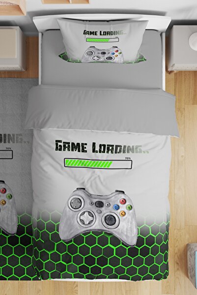 EVPANYA مجموعة غطاء لحاف للأطفال الرضع من Gamer Gamer 19