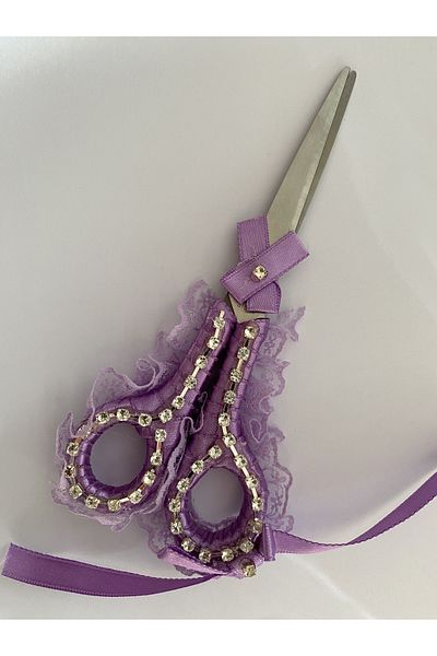 Öztürk Henna, wedding, engagement ribbon cutting scissors.