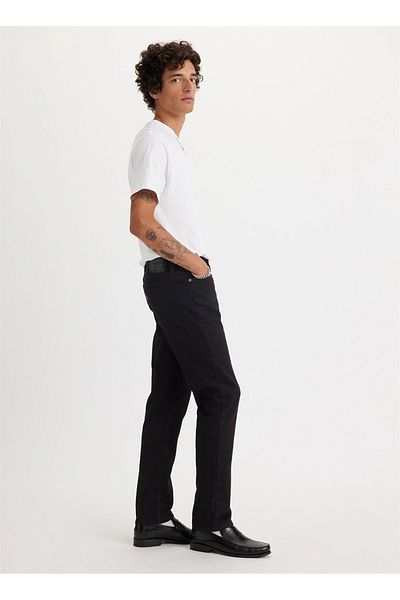 Levi's Κανονική μέση λεπτή εφαρμογή μαύρο τζιν παντελόνι A2081-0017 LSE511 SLIM NATIVE CALI
