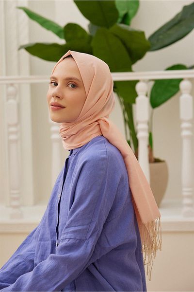 Şalland Crony Shawl Soft Powder