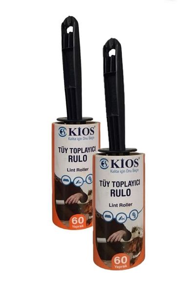 kios Hair Collector Roller Cat Dog 60 Pieces X 2 Pieces