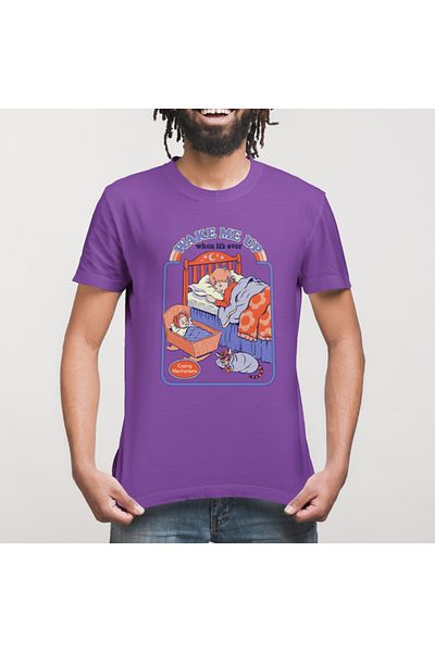 Built By Crazy Wake Me Up Unisex T-Shirt