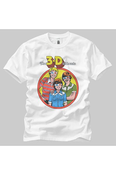 Built By Crazy Μπλουζάκι Unisex Steven Rhodes 3 Dickheads