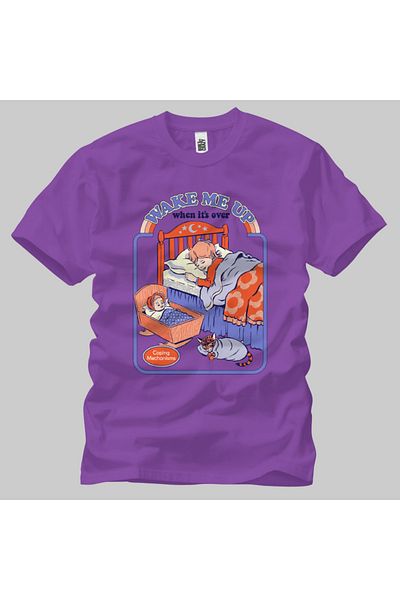 Built By Crazy Wake Me Up Unisex T-Shirt