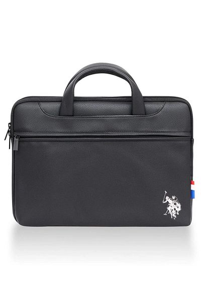 U.S. Polo Assn. Base. Polo Assn. Macbook Air - Macbook Pro 13&13.3 Inch Compatible Laptop & Briefcase Black PLEVR23703