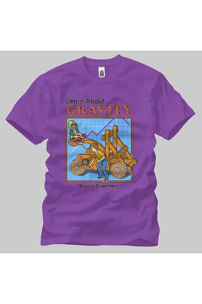 Built By Crazy Learn About Gravity Unisex T-Shirt