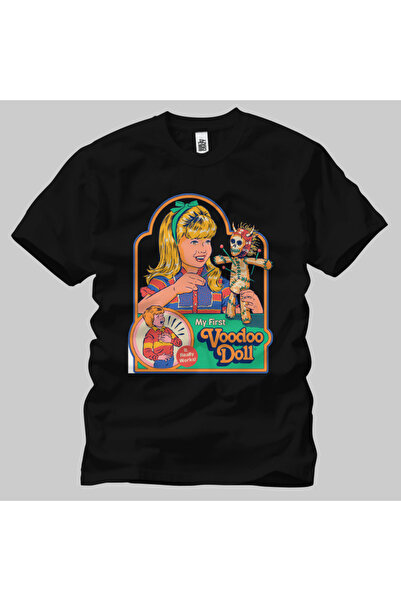 Built By Crazy Primul meu tricou unisex pentru păpușa voodoo