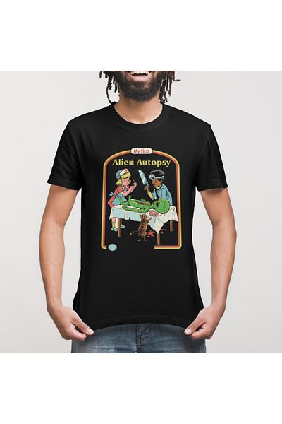 Built By Crazy Tricou unisex My First Alien Autopsy