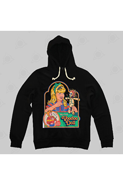 Built By Crazy Prima mea păpușă Voodoo Hanorac unisex cu glugă