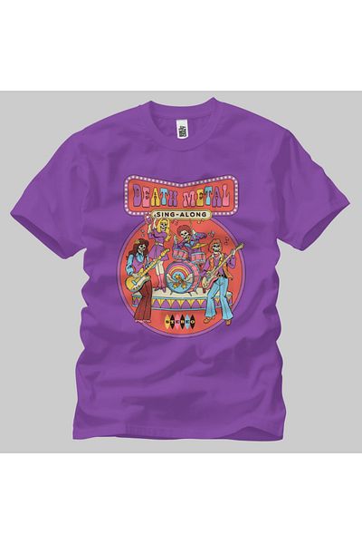 Built By Crazy Μπλουζάκι Death Metal Sing Along Unisex