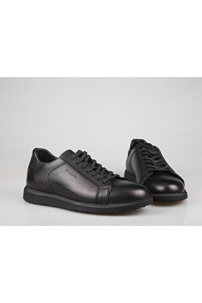 KOMCERO Ανδρικά casual παπούτσια 3k1585 Dr Jells από γνήσιο δέρμα μαύρα