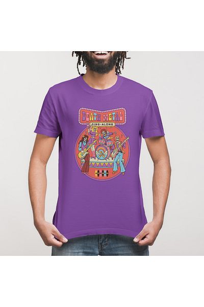 Built By Crazy Μπλουζάκι Death Metal Sing Along Unisex