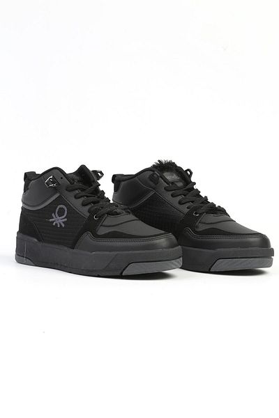 Benetton ®|BN-31210 - Black-Women's Sneakers