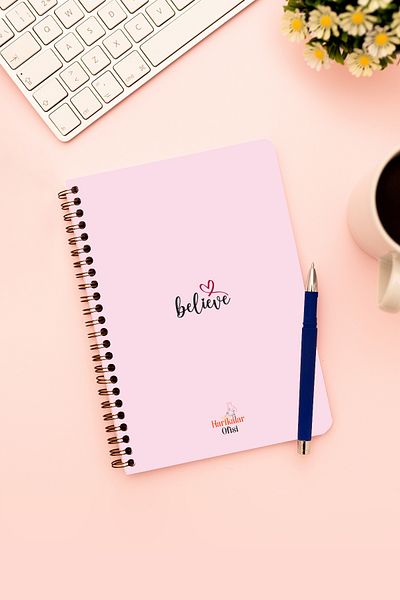 Harikalar Ofisi Believe Themed 14*19 Lined Notebook