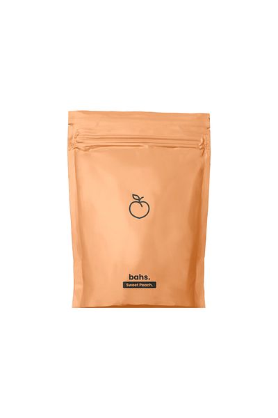 bahs. Sweet Peach Protein Food Powder - 600gr x 10 Servings