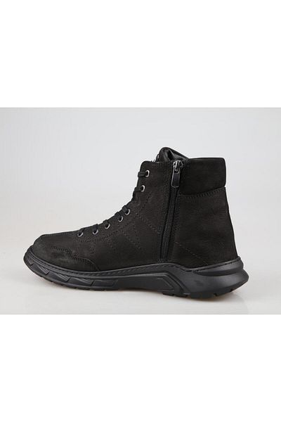 Pierre Cardin 221110 Black Nubuck Men's Boots
