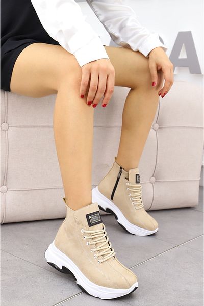 Madam Tarz Μπότες Mark Sport Sole δεμένες