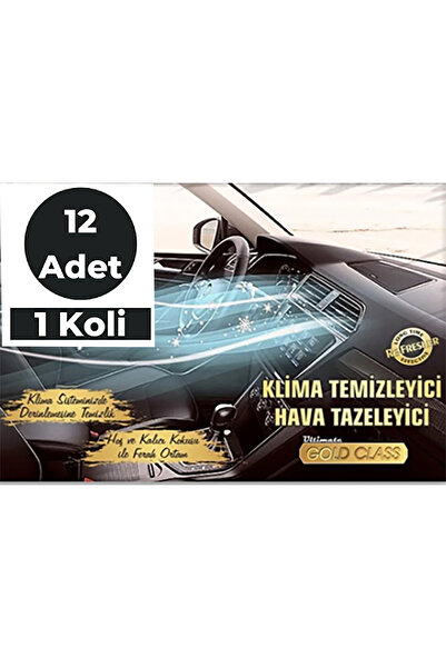BTM OTOMOTİV Klima Fresh Temizleyici Koku Giderici Bomba Klima Bombası 1 KOLİ...