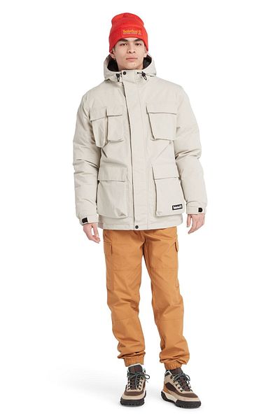 Timberland Wr Utility Insulated Jacket Men's Beige Coat