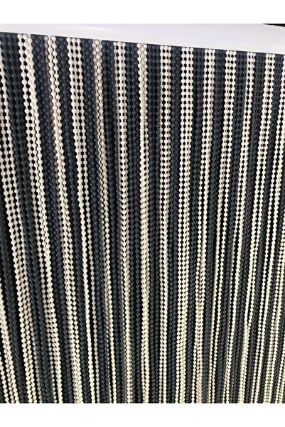 özdeğer home 80x200 Zero Spacing Cream Gray Door Curtain Door Ornament Bead Curtain