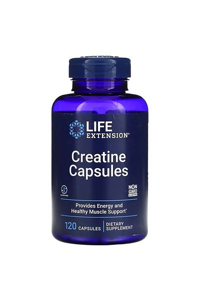 Life Extension Life Extension Creatine Capsules, 120 capsules