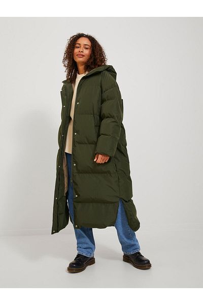 Jack & Jones Jack Jones Jxmısty Down Blend Long Puffer Otw Sn Men's Khaki Coat12236531-03