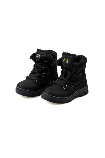 Vicco Kappa Kids Daily Fur Boots 946.P20K.222-02 Μαύρο