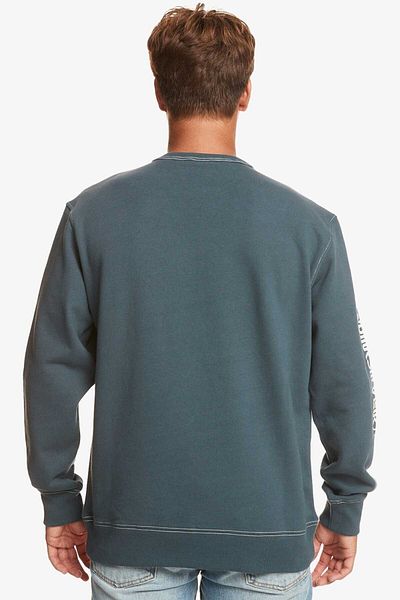 Quiksilver Quiksilver Ls Textile Sweatshirt Midnight Navy Men's Sweatshirt