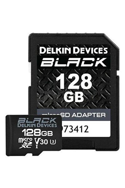 Delkin Devices 128GB Black UHS-I MicroSDXC Hafıza Kartı