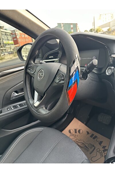 Fox Geçmeli Direksiyon Kılıfı Fosforlu Çavuş Üç Renk